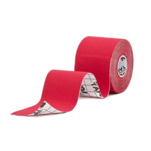 ARES KINESIOLOGY TAPE 5CM X 5M CZERWONY