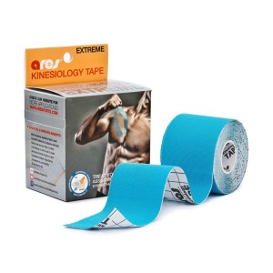 ARES KINESIOLOGY TAPE EXTREME 5CM X 5M niebieski