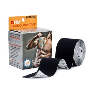 ARES KINESIOLOGY TAPE EXTREME 5CM X 5M czarny